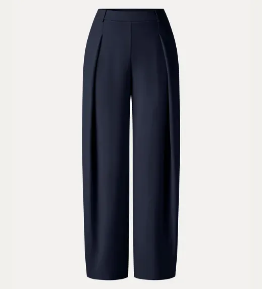 Ponte High Rise Barrel Pants